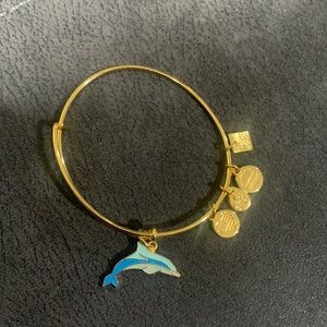 Dolphin Alex & Ani bracelet